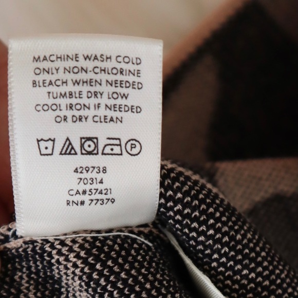 Ann Taylor Black & Cream Shift Sweater Dress - Picture 12 of 12